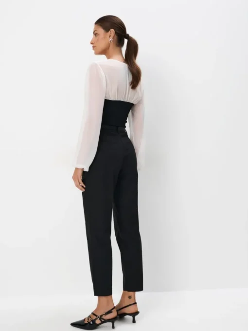 Hosen>MOHITO Elegante Hosen Schwarz