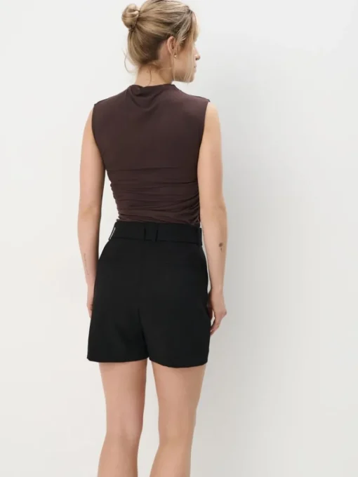 Shorts>MOHITO Elegante Shorts Schwarz