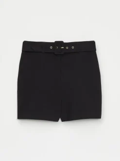 Shorts></noscript>MOHITO Elegante Shorts Schwarz