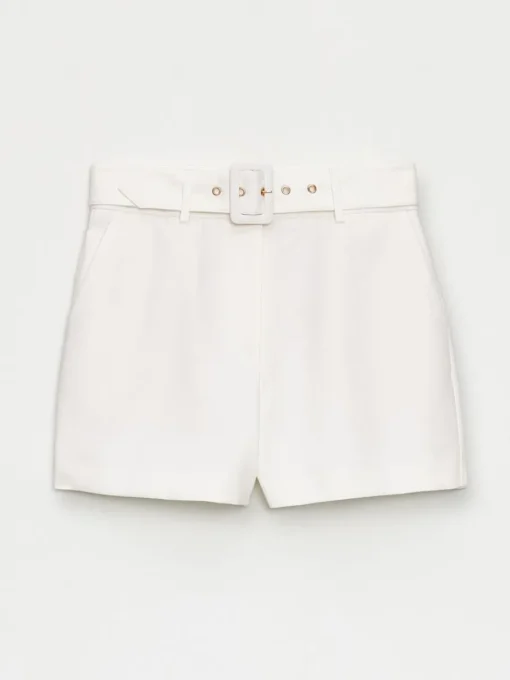 Shorts>MOHITO Elegante Shorts Creme