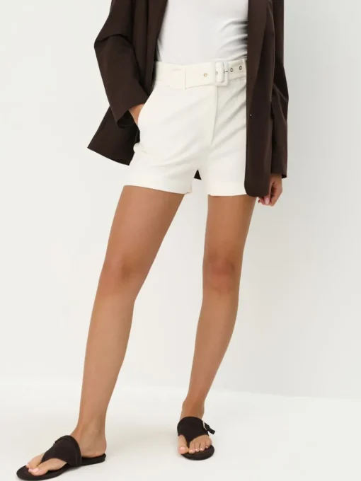 Shorts>MOHITO Elegante Shorts Creme