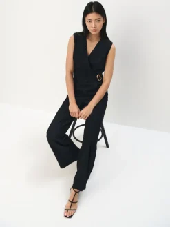 Overalls|Kleider, Overalls>MOHITO Eleganter Overall Schwarz