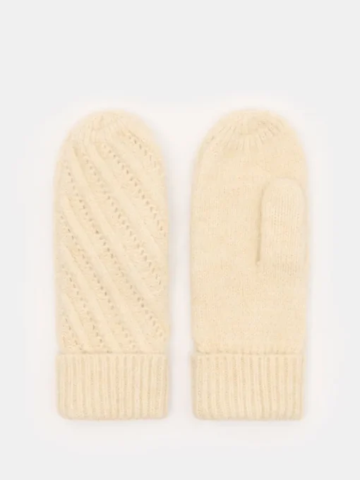 Handschuhe>MOHITO Fausthandschuhe Beige