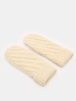 Handschuhe>MOHITO Fausthandschuhe Beige