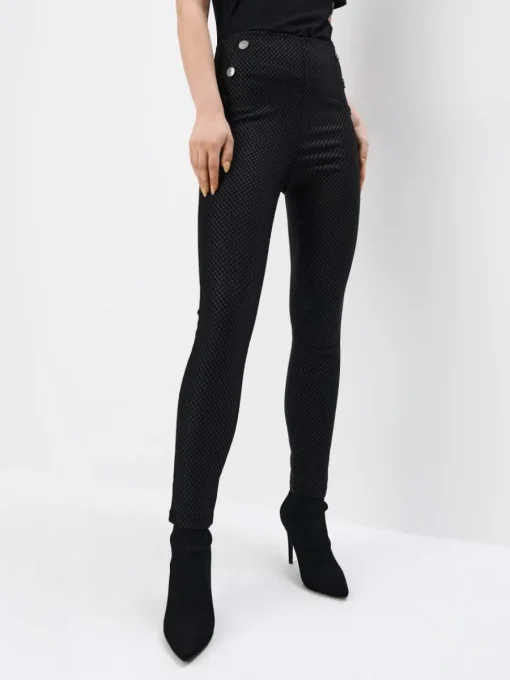 Hosen>MOHITO Figurbetonte Hose Grau