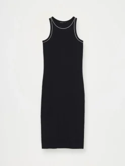 Bestsellers>MOHITO Figurbetontes Midikleid Schwarz