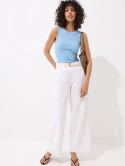 T-shirts, Tops></noscript>MOHITO Figurbetontes Top Blau