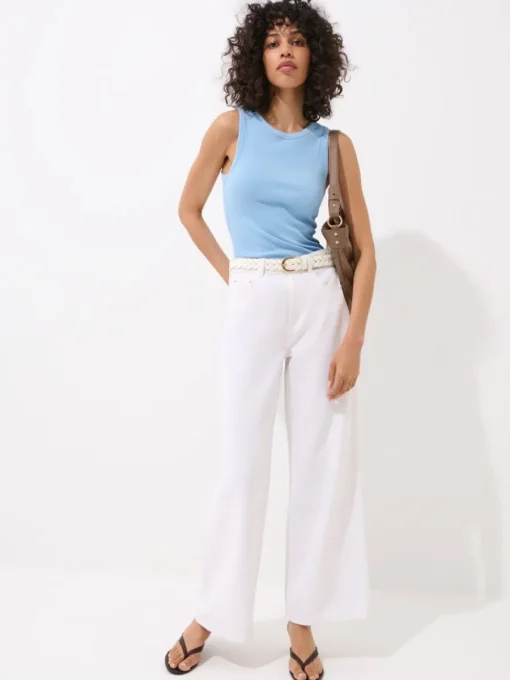 T-shirts, Tops>MOHITO Figurbetontes Top Blau