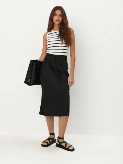 T-shirts, Tops>MOHITO Figurbetontes Top Weiu00df