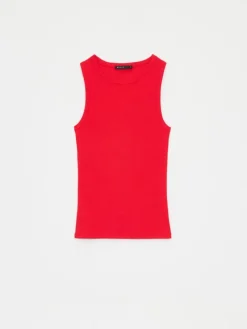 T-shirts, Tops></noscript>MOHITO Figurbetontes Top Rot