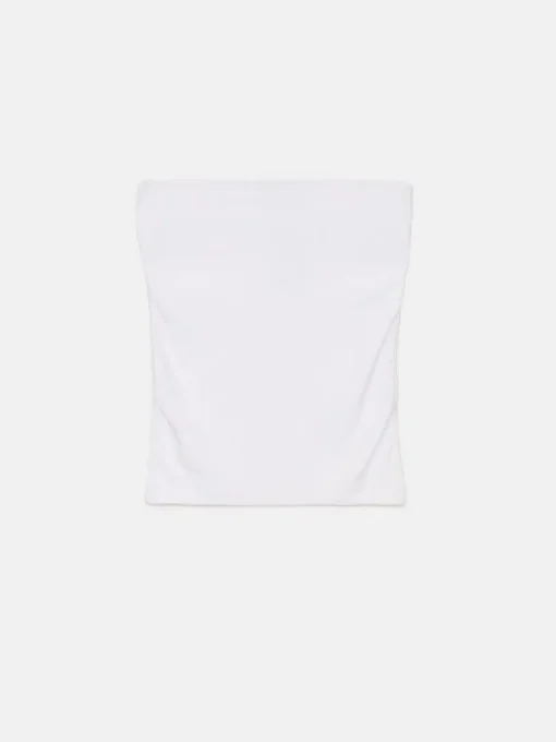 T-shirts, Tops>MOHITO Figurbetontes Top Weiu00df