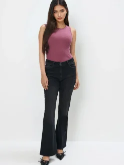 T-shirts, Tops>MOHITO Figurbetontes Top Hellviolett