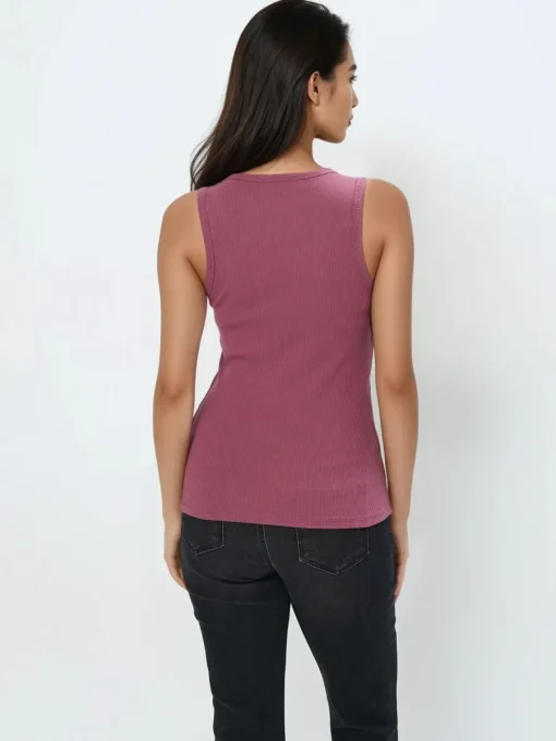 T-shirts, Tops>MOHITO Figurbetontes Top Hellviolett