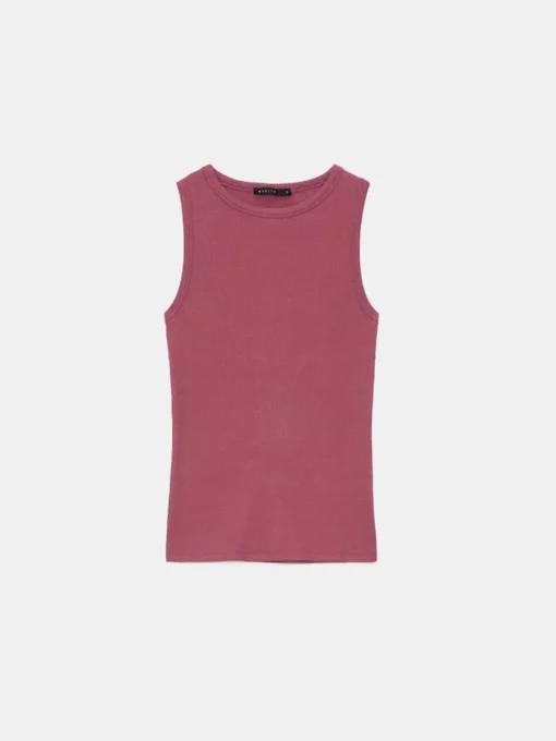 T-shirts, Tops>MOHITO Figurbetontes Top Hellviolett