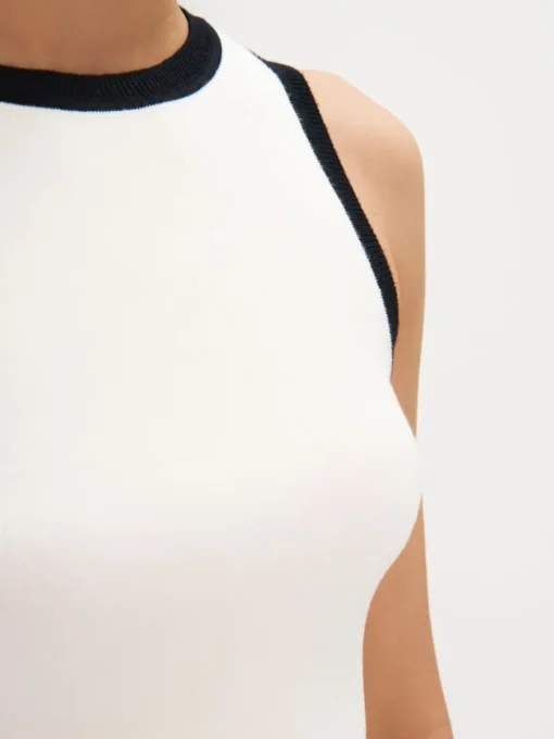 T-shirts, Tops>MOHITO Figurbetontes Top Creme