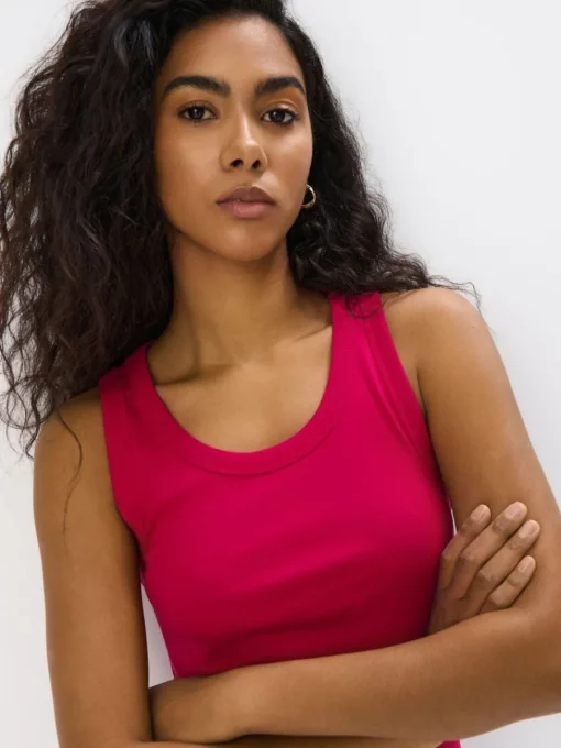T-shirts, Tops>MOHITO Figurbetontes Top Fuchsia