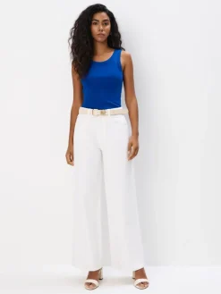 T-shirts, Tops>MOHITO Figurbetontes Top Blau