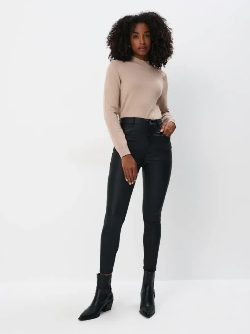 Pullover>MOHITO Figurnaher Pullover Beige