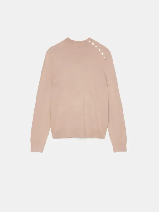 Pullover>MOHITO Figurnaher Pullover Beige