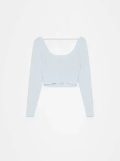 Pullover></noscript>MOHITO Figurnaher Pullover Blau