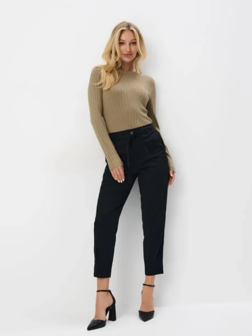 Pullover>MOHITO Figurnaher Pullover Khaki