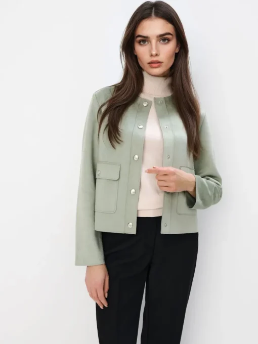 Jacken, Mäntel>MOHITO Frühlingsjacke Olivgrün