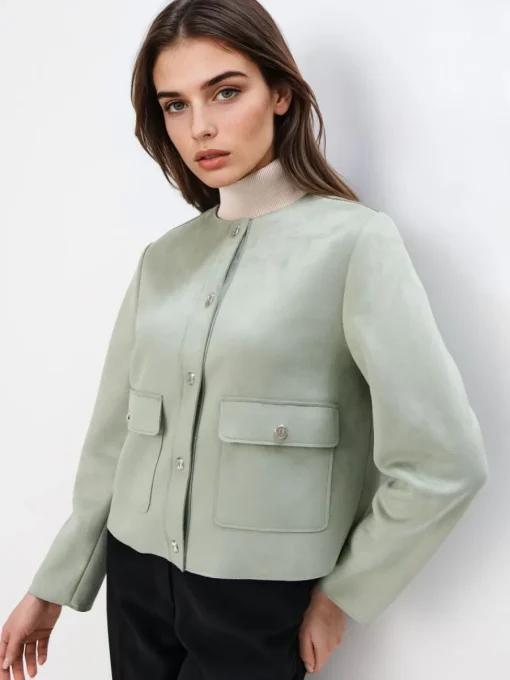 Jacken, Mäntel>MOHITO Frühlingsjacke Olivgrün