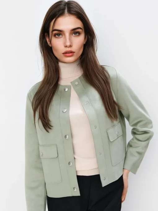 Jacken, Mäntel>MOHITO Frühlingsjacke Olivgrün