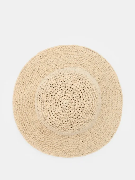 Mützen|Beachwear Kollektion>MOHITO Geflochtener Hut Nude