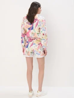 Sets|Shorts></noscript>MOHITO Gemusterte Shorts Pink