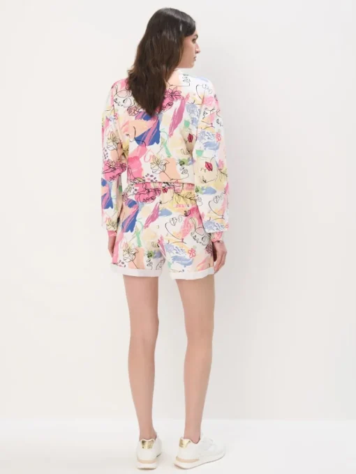 Sets|Shorts>MOHITO Gemusterte Shorts Pink