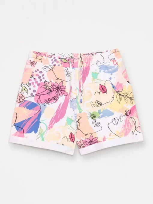 Sets|Shorts>MOHITO Gemusterte Shorts Pink