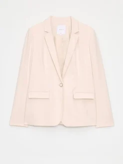 Am Häufigsten Ausgewählt|Anzüge></noscript>MOHITO Gerade geschnittener Blazer Creme