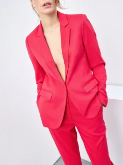 Am Häufigsten Ausgewählt|Anzüge>MOHITO Gerade geschnittener Blazer Fuchsia