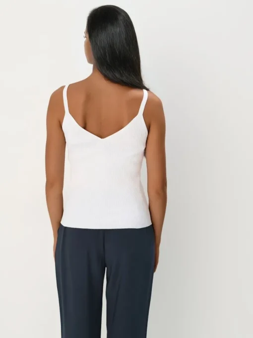 T-shirts, Tops>MOHITO Geripptes Top Creme