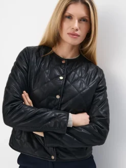 Jacken, Mäntel></noscript>MOHITO Gesteppte Jacke Schwarz