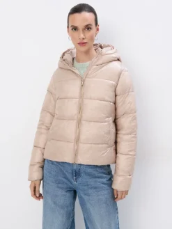 Jacken, Mäntel>MOHITO Gesteppte Pufferjacke Creme