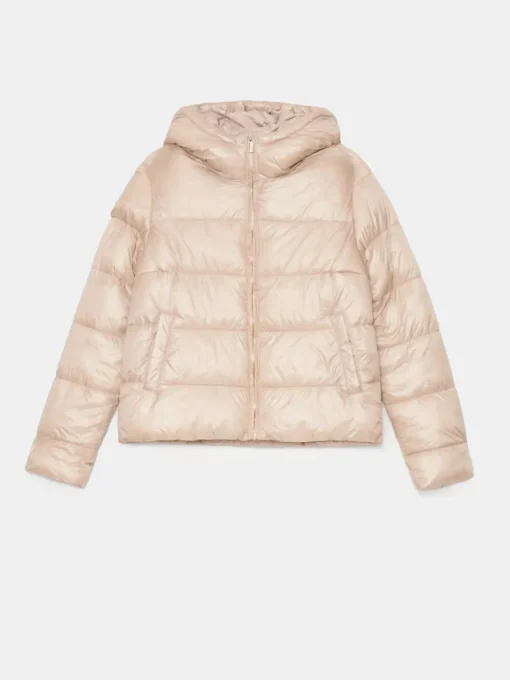Jacken, Mäntel>MOHITO Gesteppte Pufferjacke Creme