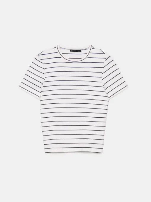T-shirts, Tops>MOHITO Gestreiftes T-Shirt Weiu00df