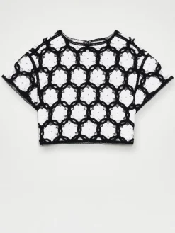 Blusen, Hemden></noscript>MOHITO Gestrickte Bluse Schwarz