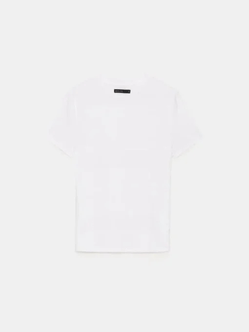 Blusen, Hemden>MOHITO Gestrickte Bluse Creme