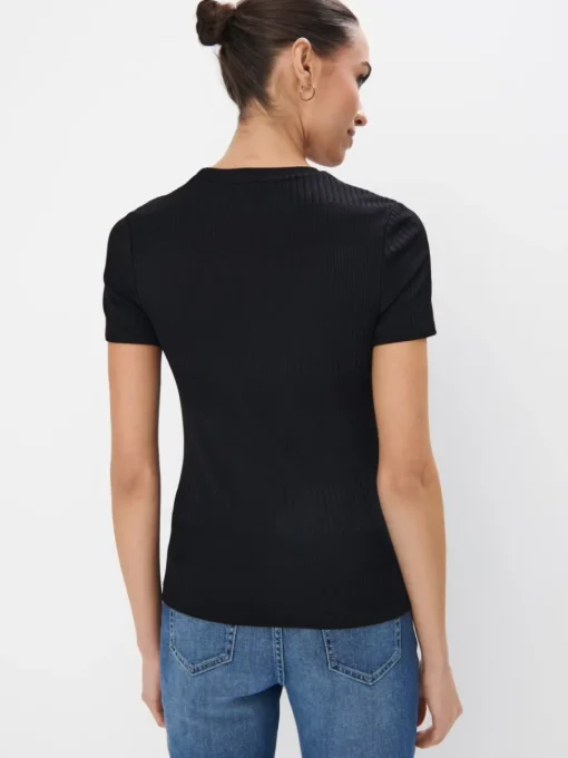 Blusen, Hemden>MOHITO Gestrickte Bluse Schwarz