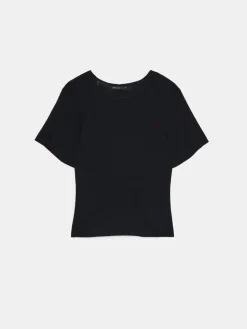 Blusen, Hemden></noscript>MOHITO Gestrickte Bluse Schwarz