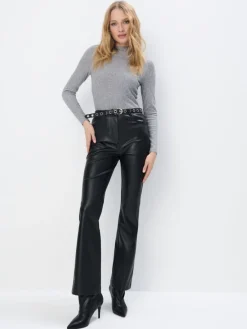 Blusen, Hemden>MOHITO Gestrickte Bluse Grau