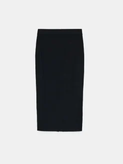 Röcke></noscript>MOHITO Gestrickter Midirock Schwarz