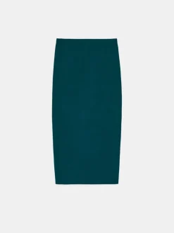 Röcke></noscript>MOHITO Gestrickter Midirock Grün