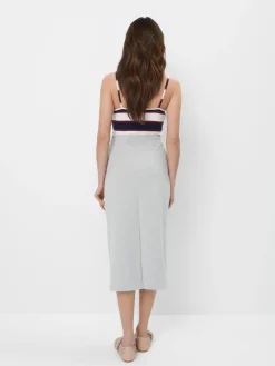 Sets|Röcke></noscript>MOHITO Gestrickter Midirock Grau