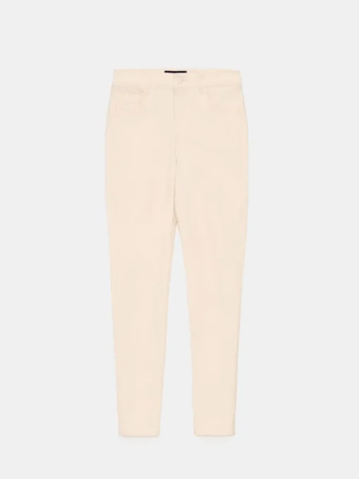 Jeans>MOHITO Gewachste Hose im Skinny-Fit Creme