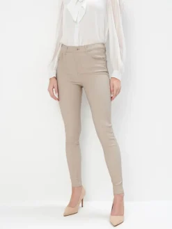 Jeans></noscript>MOHITO Gewachste Hose im Skinny-Fit Beige