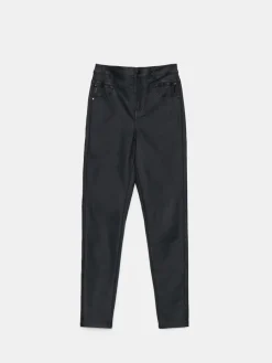 Jeans></noscript>MOHITO Gewachste Hose im Skinny-Fit Schwarz